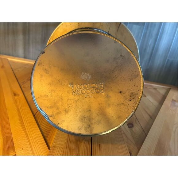 Vintage The POPCORN FACTORY Metal Tin Halloween Ghosts - Picture 6 of 8